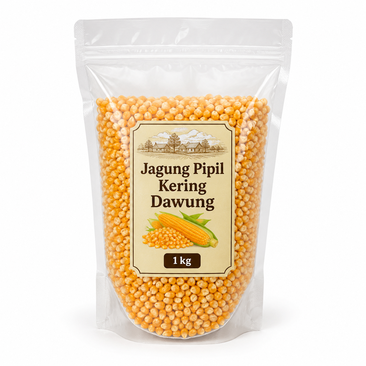 Jagung Pipil Kering Dawung Bersih Siap Olah