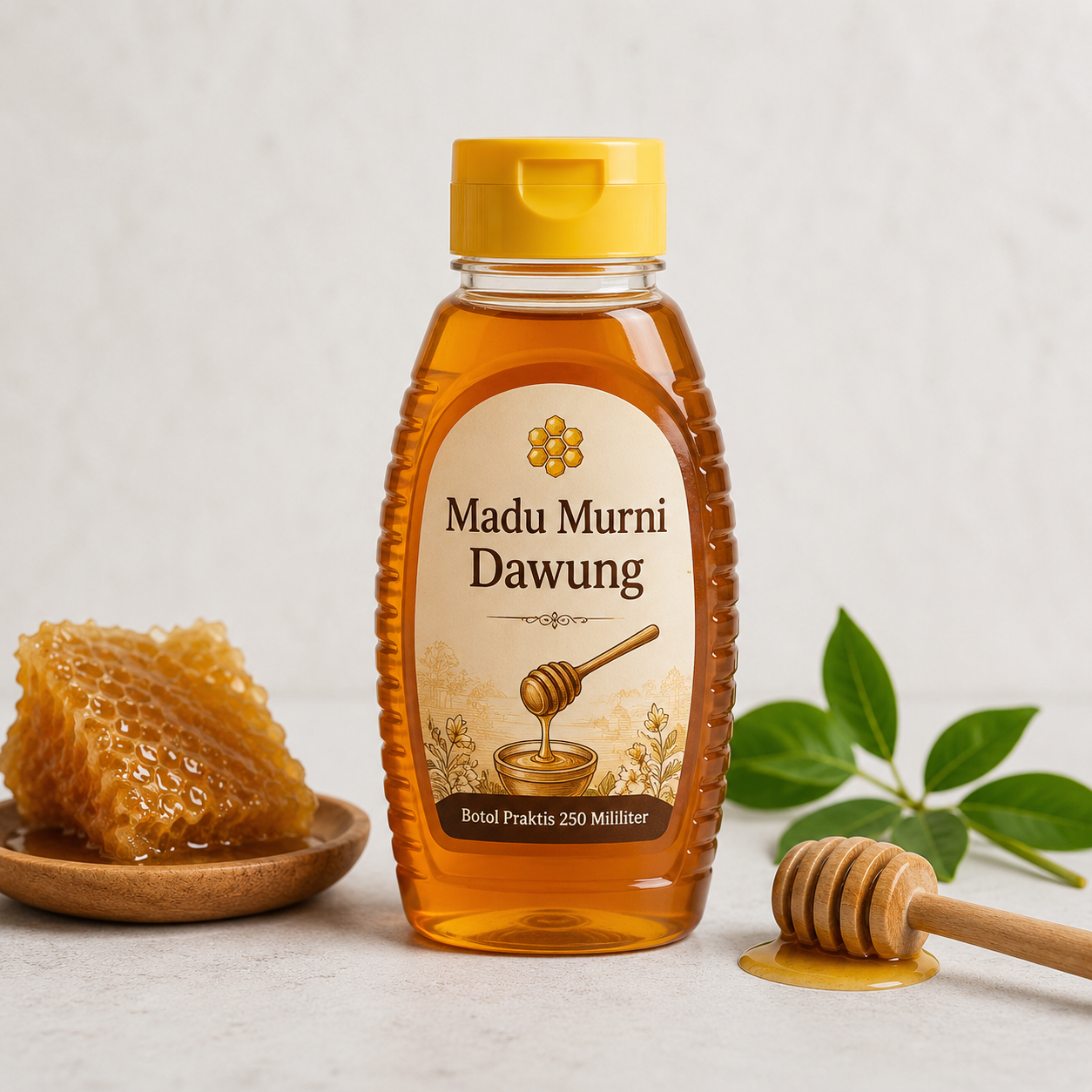 Madu Murni Dawung Botol Praktis 250 Mililiter